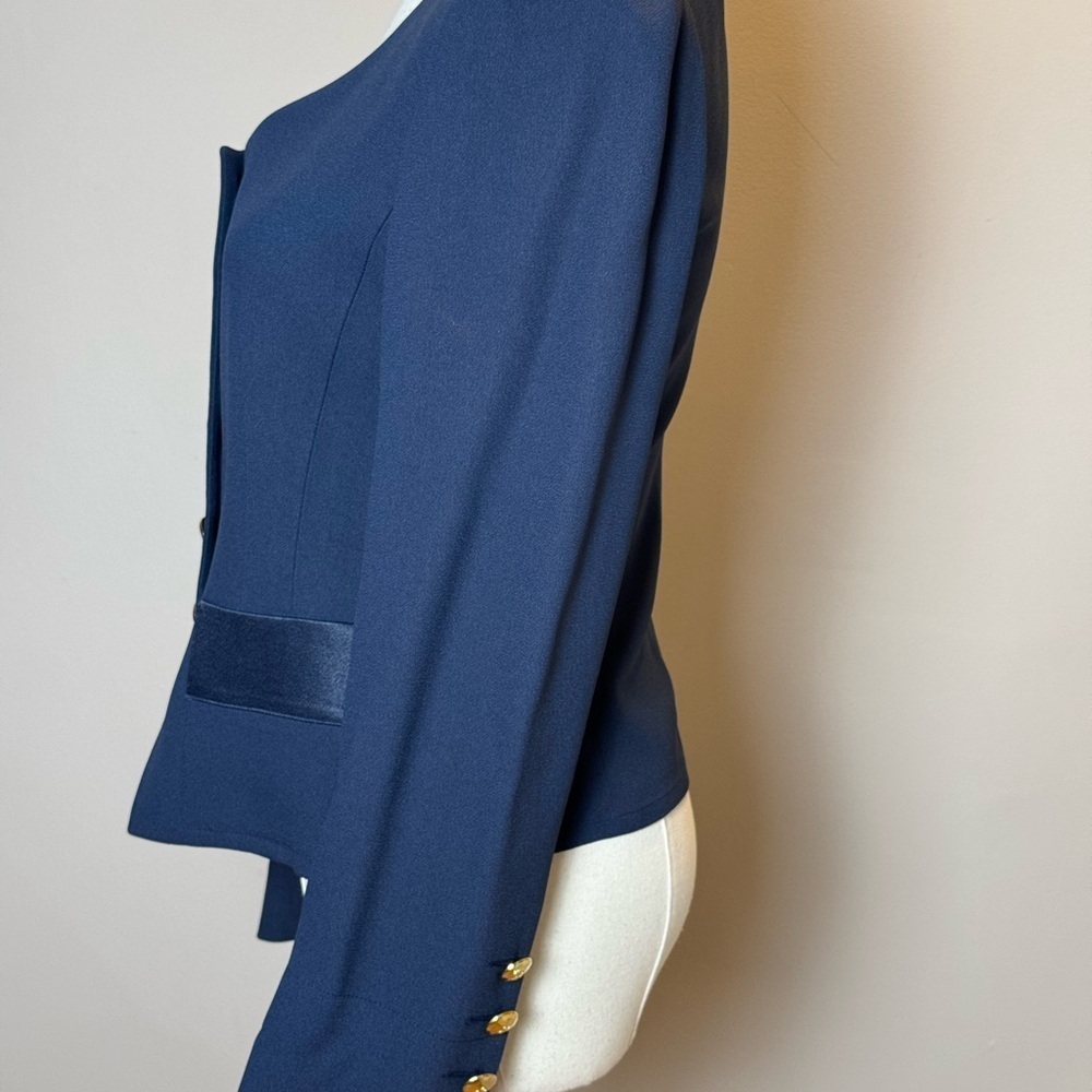 Sonia Rykiel Vintage Women’s Gold Button Blazer - size 36 - Picture 6 of 9